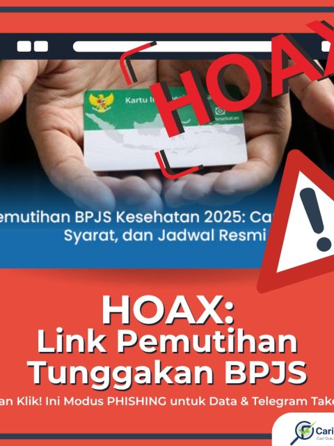 PHISHING ALERT! JANGAN KLIK LINK PEMUTIHAN BPJS!