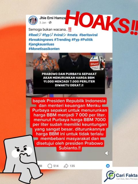 WASPADA KONTEN PALSU YANG BEREDAR DI MEDIA SOSIAL