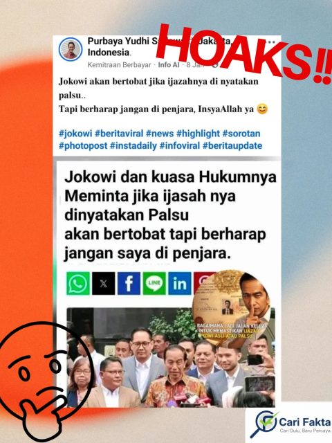 WASPADA JUDUL BERITA PALSU DI MEDIA SOSIAL