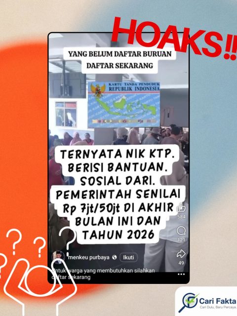 WASPADA TAUTAN PALSU BANSOS DI MEDIA SOSIAL