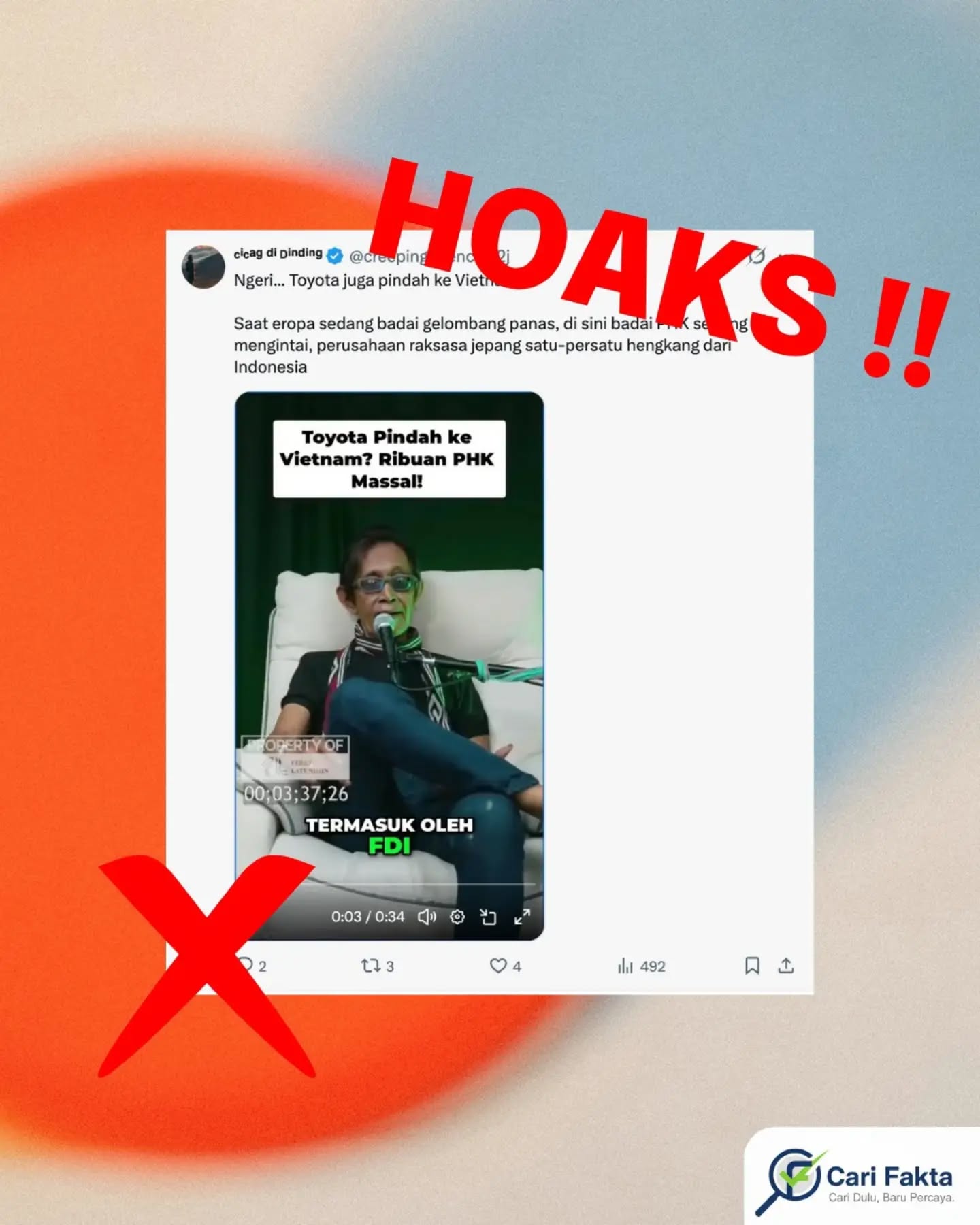 Hoaks: Narasi Toyota Pindah ke Vietnam Tidak Benar