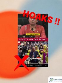 Klaim Puan Maharani Minta Pemerintah “Genjot Pajak” adalah Hoaks
