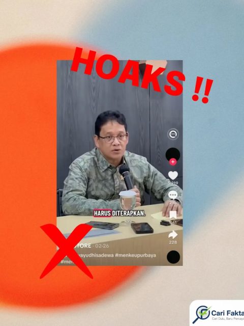 HOAKS: Purbaya Yudhi Menyatakan Minta Koruptor Dihukum Mati dan Dirampas Asetnya