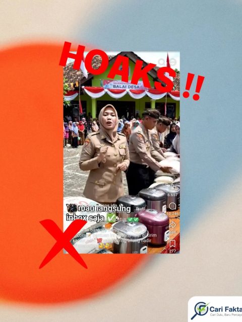 HOAKS: Bantuan Beras 30 Kg dan Magicom untuk 34 Juta Keluarga Cukup dengan Berkomentar Hadir di Facebook