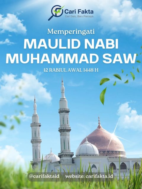 Selamat memperingati Maulid Nabi Muhammad SAW 1448 H